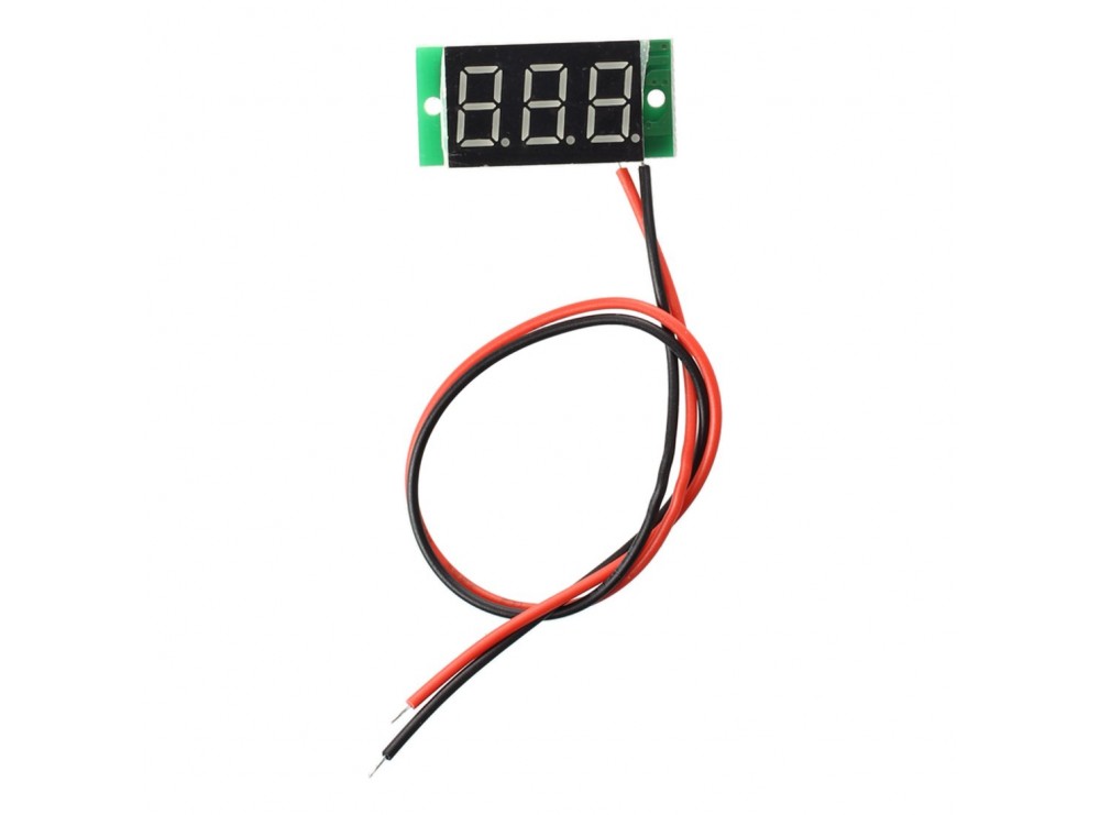 ماژول ولتمتر سایز 0.28 اینچ 2 سیمه