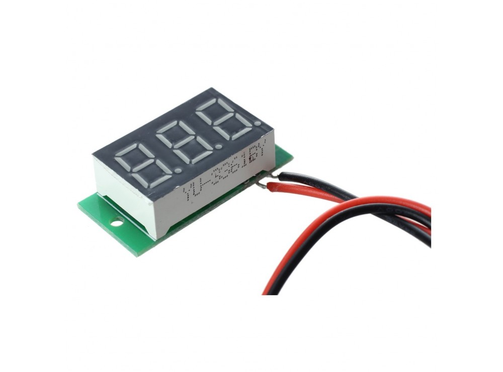 ماژول ولتمتر سایز 0.28 اینچ 2 سیمه