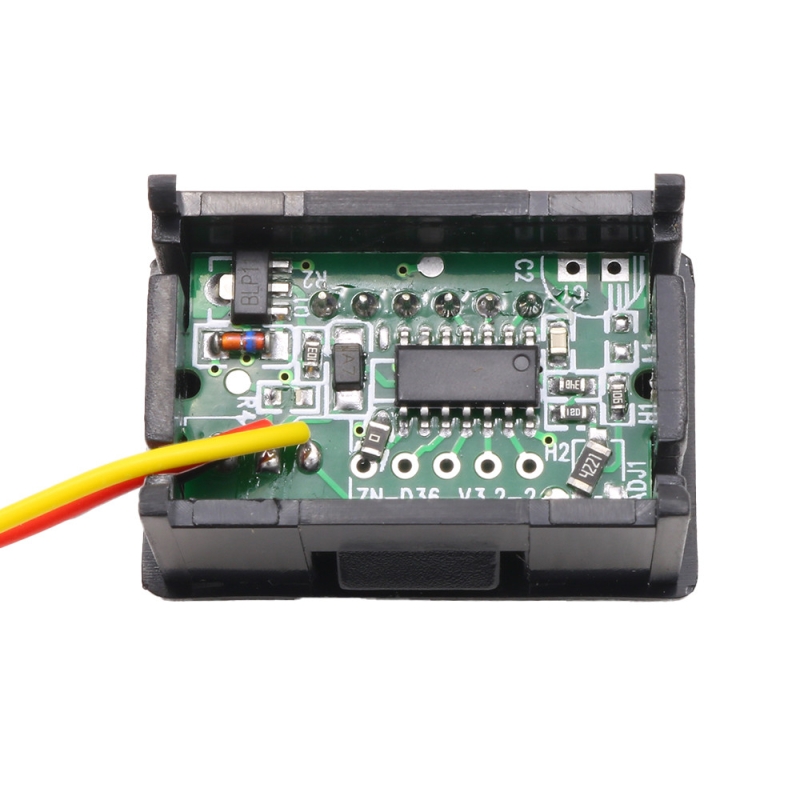 ماژول ولتمتر 0v-100v سایز 0.36 اینچ 3 سیمه روپنلی قرمز