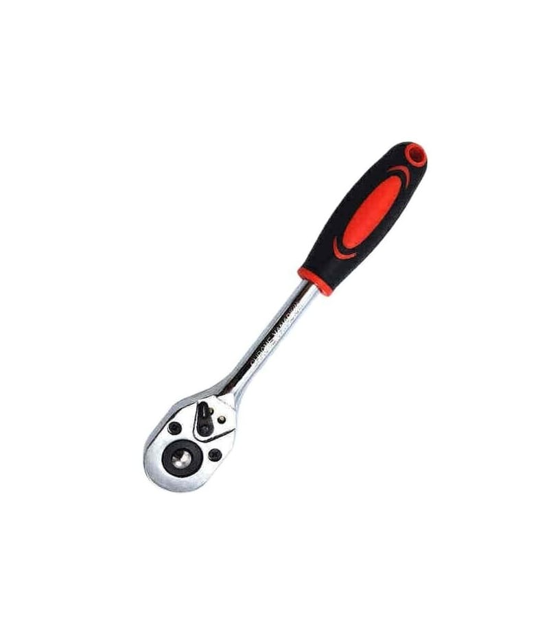 دسته بکس جغجغه ای درایو 1/2 ضامندار دسته TPR دیانکو مدل DBS12 | نقره ای یا مشکی