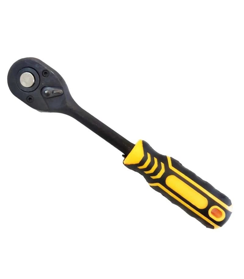 دسته بکس جغجغه ای درایو 1/2 ضامندار دسته TPR دیانکو مدل DBS12 | نقره ای یا مشکی