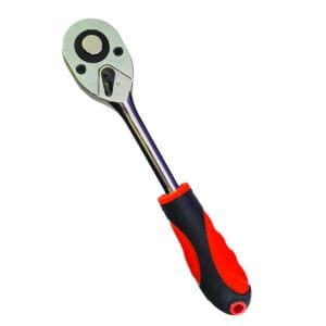 دسته بکس جغجغه ای درایو 1/2 ضامندار دسته TPR دیانکو مدل DBS12 | نقره ای یا مشکی