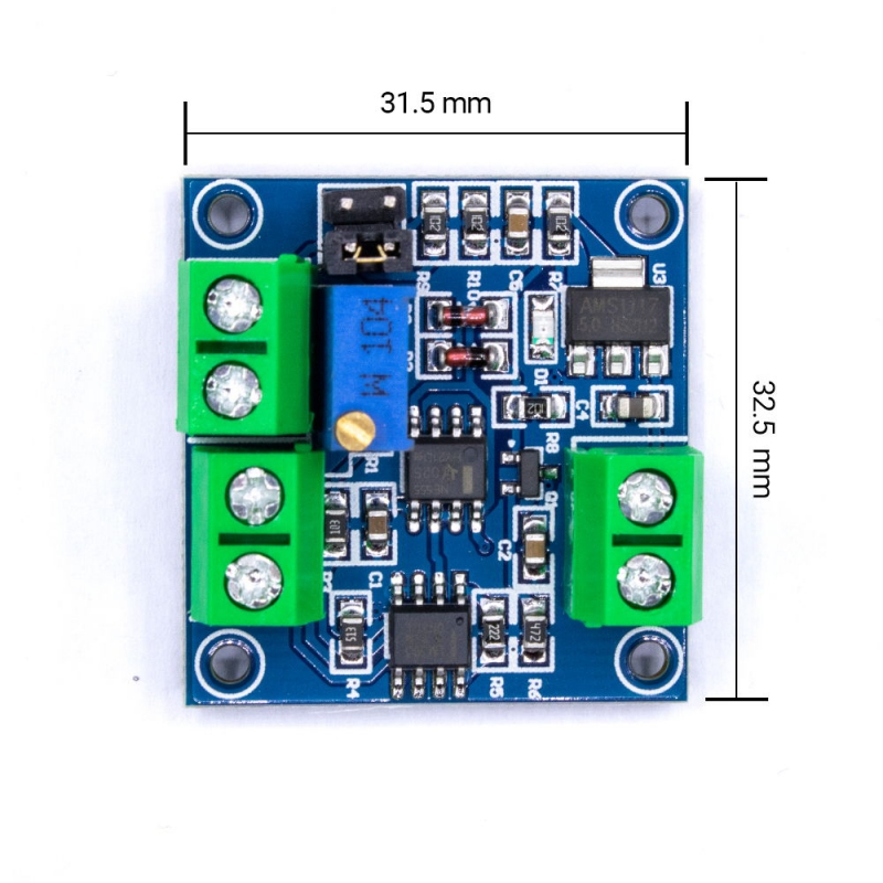 ماژول مبدل ولتاژ 10-0 ولت به PWM