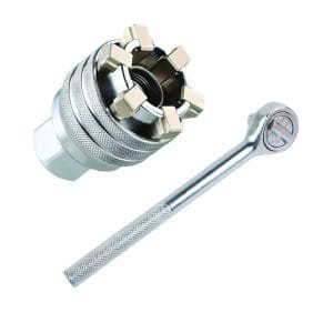 بکس متغیر سایز 10 تا 19 همه کاره درایو 3/8 بهمراه دسته جغجغه فورتیکا FORTIKA