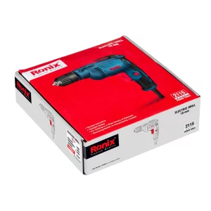 دریل برقی 10 میلیمتری اتوماتیک 420 وات 4200 دور رونیکس 2115