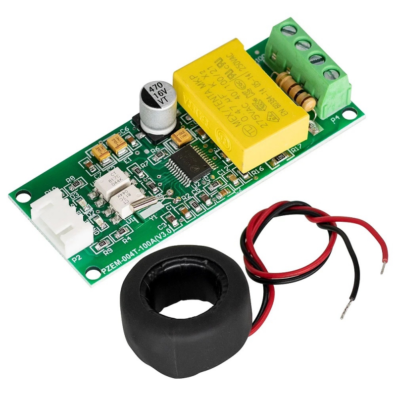 ماژول پاورمتر تک فاز 100A مدل PZEM-004T-100A ورژن V3.0 ماژول پاورمتر تک فاز 100A مدل PZEM-004T-100A ورژن V3.0