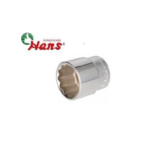 بکس کوتاه سایز 11 درایو 1/2 ( 12پر / هزارخار ) هنس مدل 4402