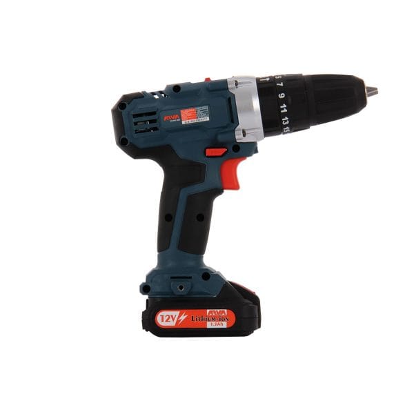 دریل شارژی چکشی آروا لیتیوم 12 ولت مدل 5802