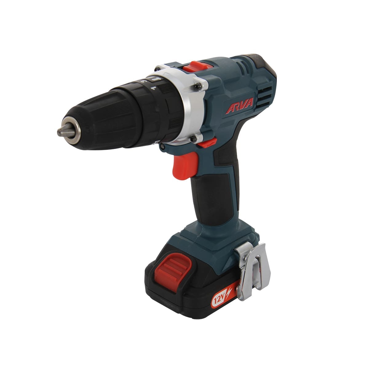دریل شارژی چکشی آروا لیتیوم 12 ولت مدل 5802