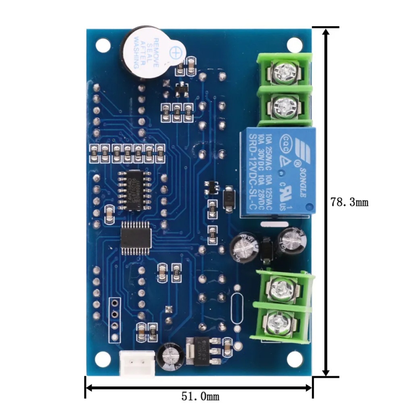 ترموستات دیجیتال 12VDC مدل HCW-M141