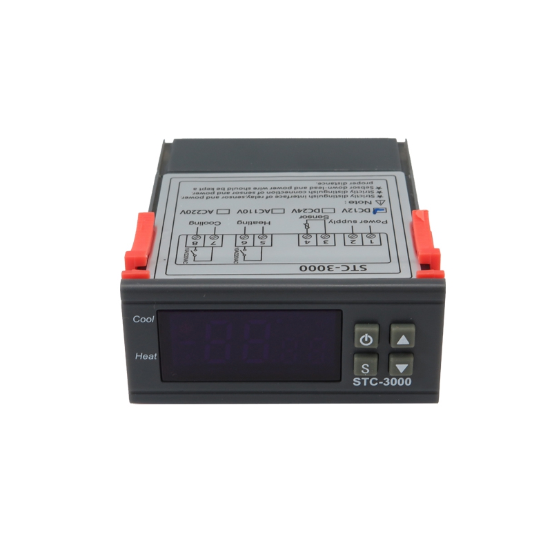 ترموستات صنعتی 12VDC دیجیتال STC-3000