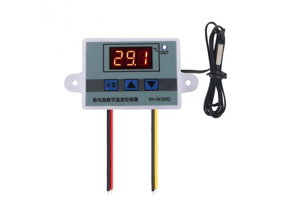 ترموستات دیجیتال 12VDC مدل XH-W3002