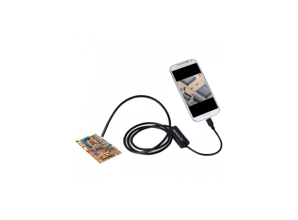 دوربین آندوسکوپی 1.3 مگاپیکسل لنز 7mm کابل 10 متر ارتباط USB