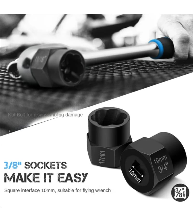 ست بکس حلزونی 14عددی مخصوص پیچ و مهره سرگرد و هرز شده فشارقوی بلکام BELKOM مدل PL14 ست بکس حلزونی 14عددی مخصوص پیچ و مهره سرگرد و هرز شده فشارقوی بلکام BELKOM مدل PL14