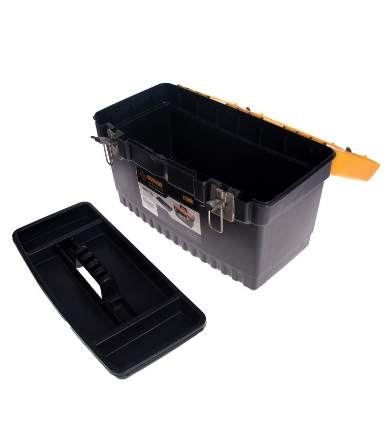 جعبه ابزار 16 اینچ قفل فلزی مهر پلاستیک مدل JMT-16