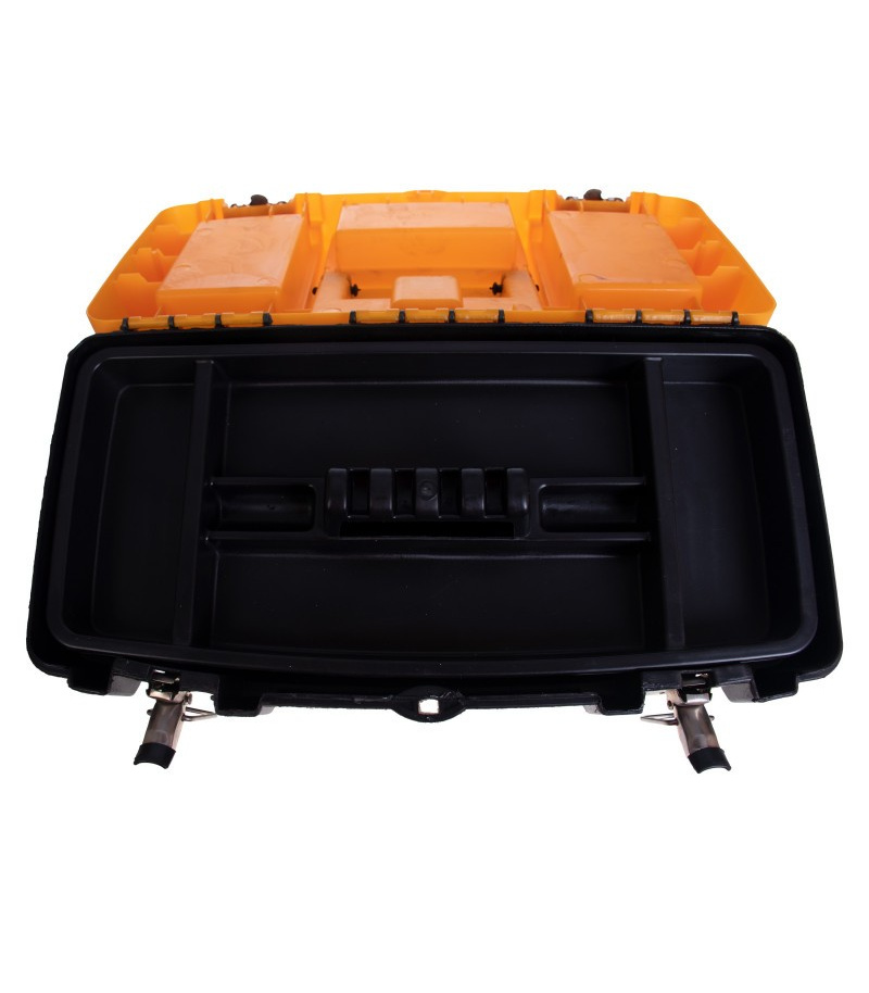 جعبه ابزار 16 اینچ قفل فلزی مهر پلاستیک مدل JMT-16