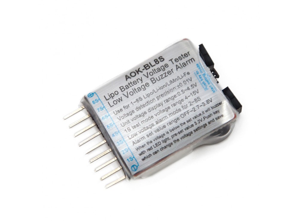 نمایشگر و مانیتورینگ ولتاژ باتری مجهز به آلارم هشدار