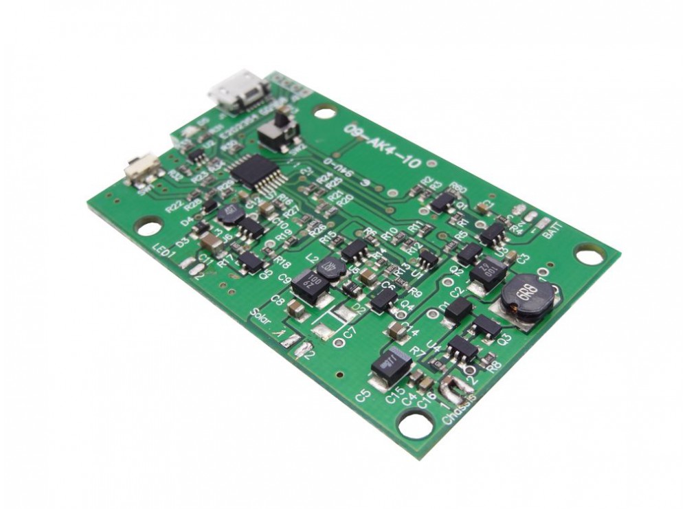 ماژول شارژر - پاوربانک به همراه ورودی پنل خورشیدی