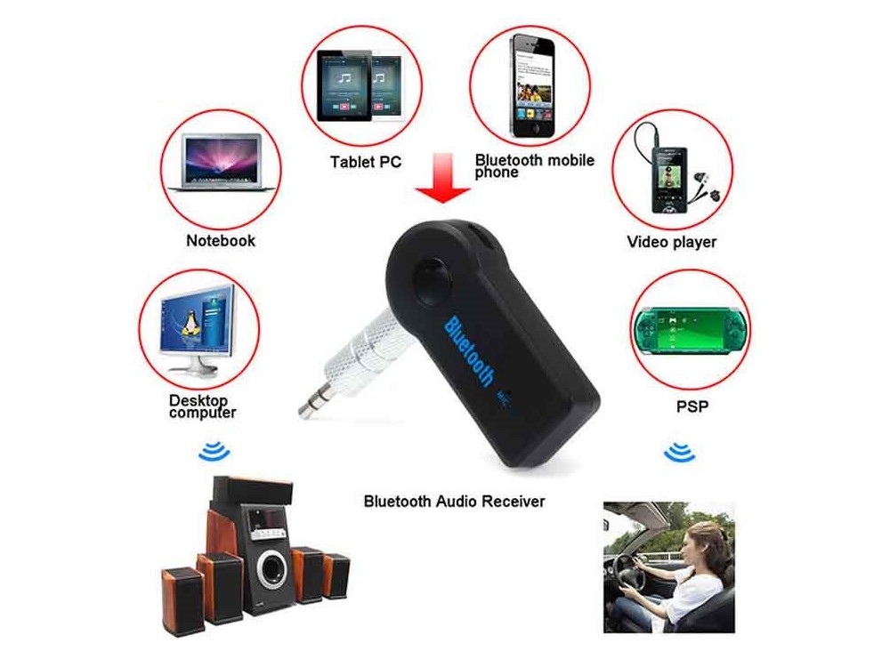 دانگل بلوتوث گیرنده صوتی دارای میکروفن