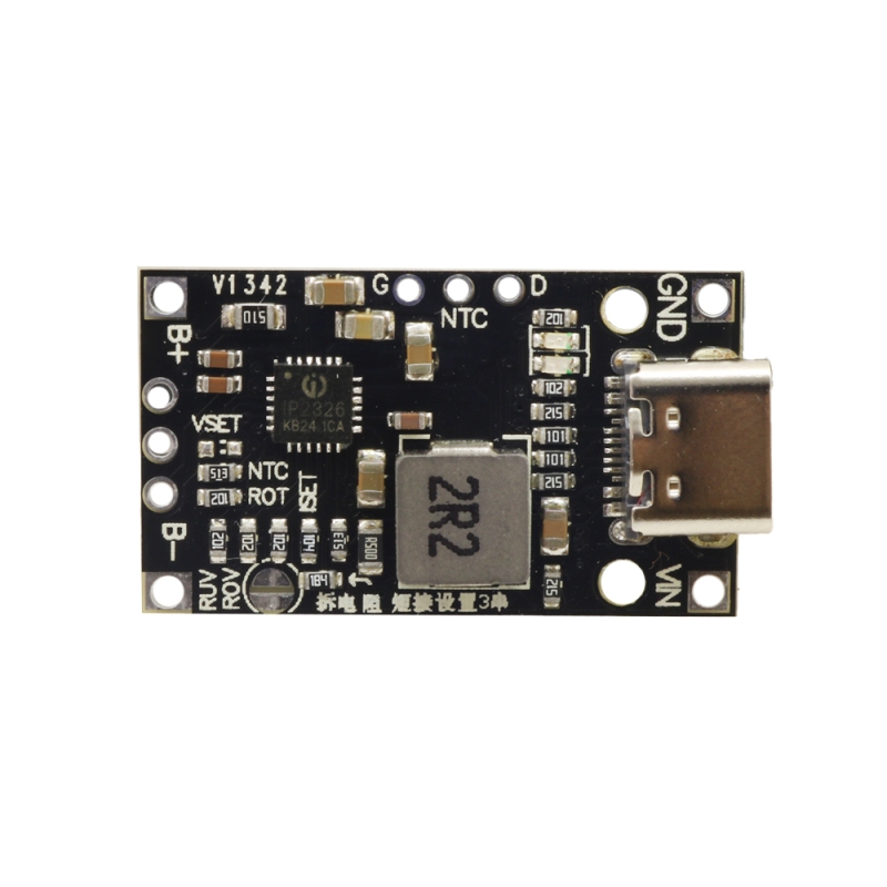 ماژول شارژر باتری لیتیوم یون 2 سل و 3 سل IP2326 با ورودی USB Type-C