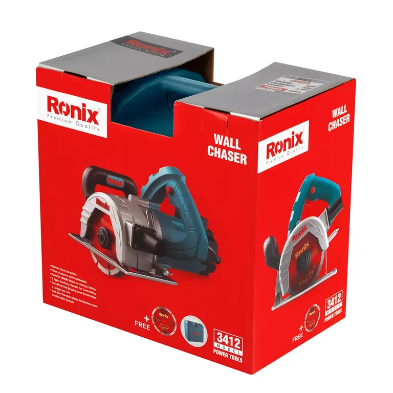 شیارزن دو تیغ 2000 وات رونیکس مدل 3412