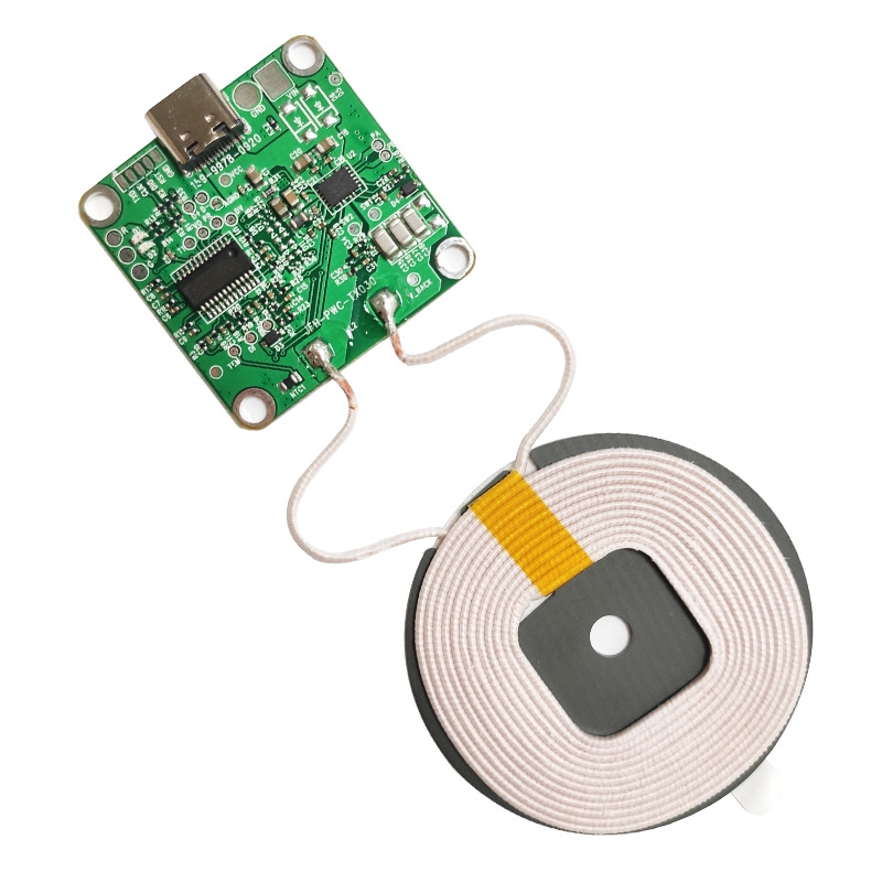 ماژول شارژر وایرلس 20W با ورودی Type-C به همراه صفحه کویل شارژ