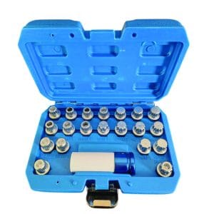 جعبه بکس 21 پارچه مخصوص رینگ اسپرت با دنده های خاص (ضد سرقت) بلکام BELKOM مدل BL4239