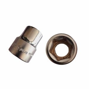 بکس کوتاه سایز 22 میلیمتر 6پر درایو 3/4 جنیوس GENIUS مدل 685228 (سایز اینچی 7/8)