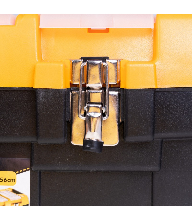 جعبه ابزار بزرگ 22 اینچ قفل فلزی مهر پلاستیک مدل MT-22 جعبه ابزار بزرگ 22 اینچ قفل فلزی مهر پلاستیک مدل MT-22