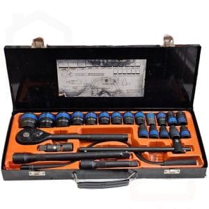 جعبه بکس 24 پارچه فشار قوی درایو 1/2 اینچ کینگ KING TOOLS مدل VIP