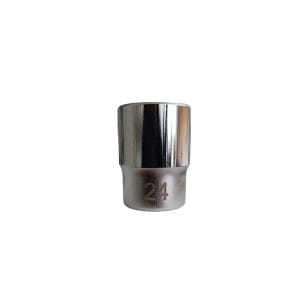 بکس کوتاه سایز 24 میلیمتر 12پر درایو 1/2 جنیوس GENIUS مدل 473830 (سایز 15/16 اینچ)