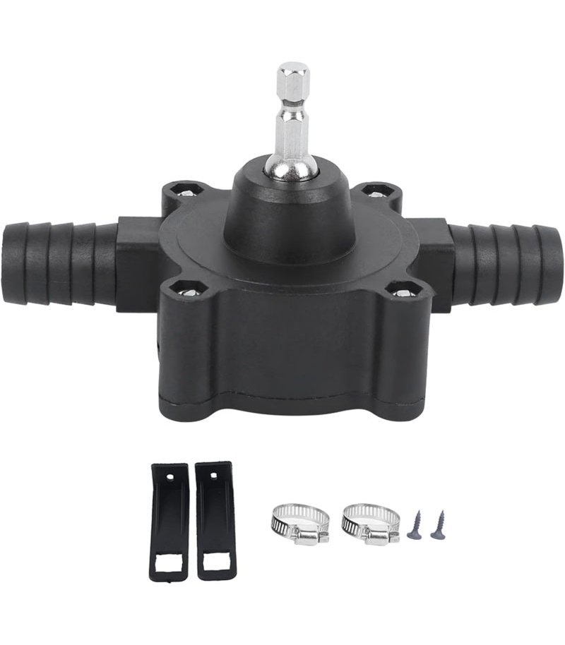 پمپ آب کار با دریل برقی و شارژی قابل حمل ورودی 3/4 اینچ MYSX-307