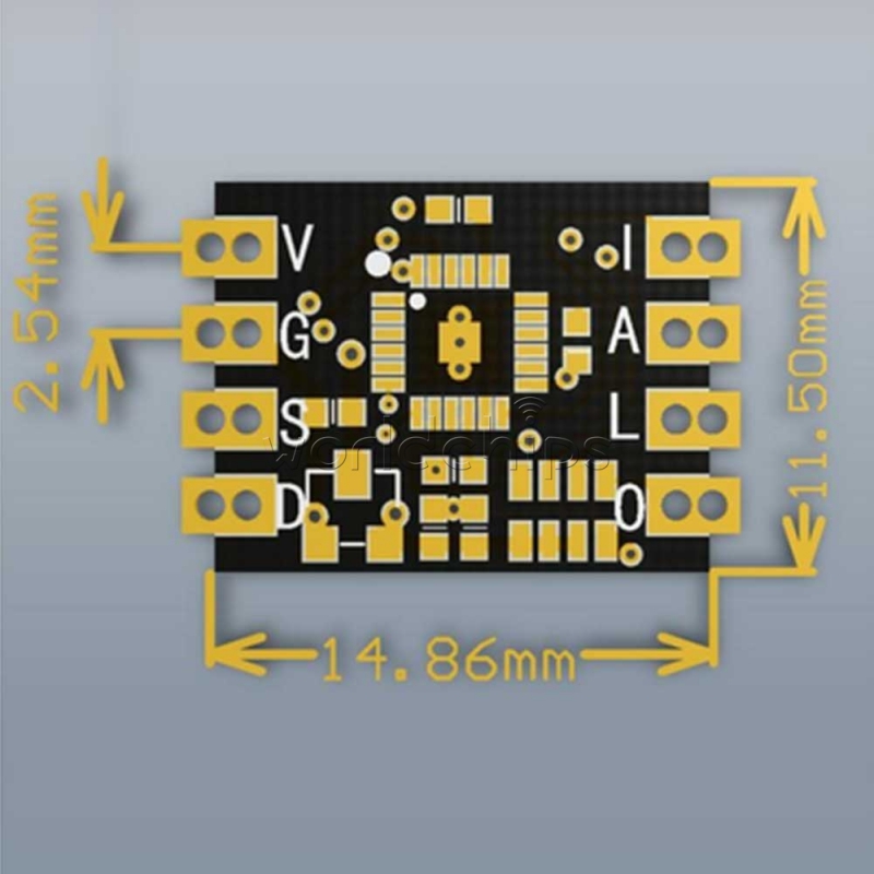 ماژول ژیروسکوپ - شتاب سنج 3 محوره ZY-MPU6050