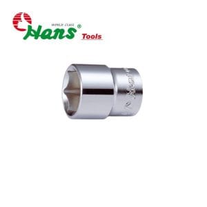 بکس کوتاه سایز 33mm درایو 3/4 سفید 6 پر هنس HANS مدل 6400