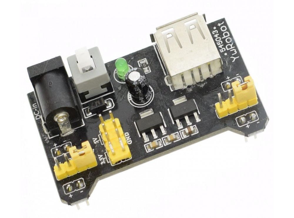 ماژول تامین ولتاژ بردبردی 3.3v و 5v