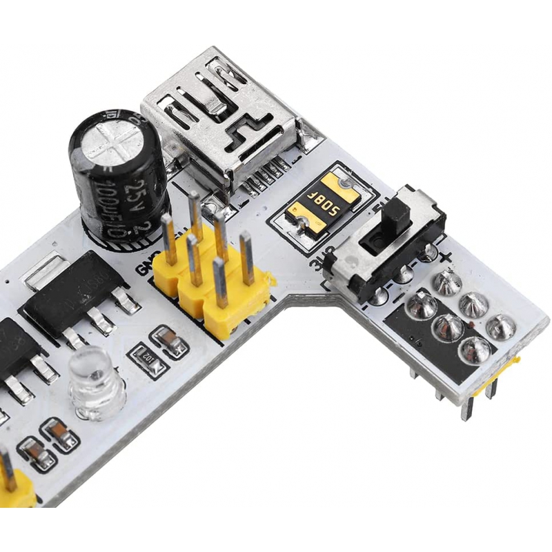 ماژول تامین ولتاژ بردبردی 3.3v و 5v مدل XD-42