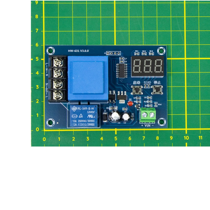 ماژول محافظ شارژ باتری لیتیومی دیجیتال 3.7 الی 120 ولت مدل HW-631 V3.0
