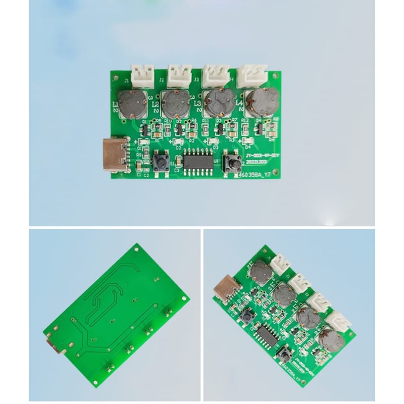 ماژول تولید بخار سرد 4 تایی با ورودی USB Type-C به همراه پیزو