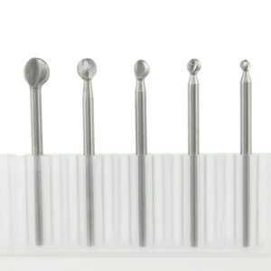 ست 5 عددی فرز چوب ساب کروی (گرد) با دنباله سایز 3