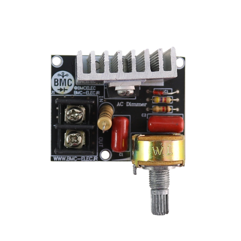 دیمر 500 وات 2A - ولتاژ 220 ولت AC دیمر 500 وات 2A - ولتاژ 220 ولت AC