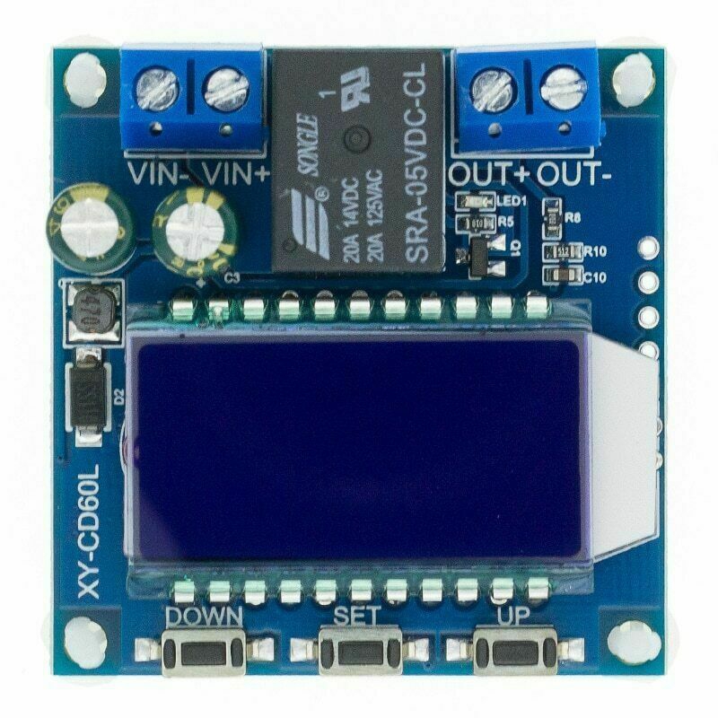 ماژول کنترل شارژ باتری دیجیتال 6 الی 60 ولت مدل XY-CD60L