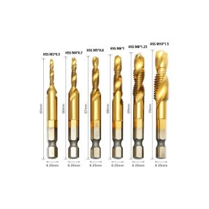 مته قلاویز 6 عددی HSS فورتیکا FORTIKA مدل FA5278