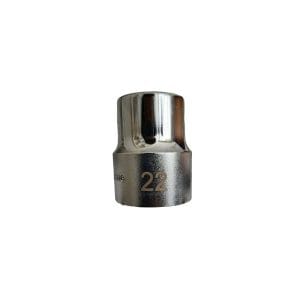 بکس کوتاه اینچی 7/8 (معادل و هک شده 22mm ) 12پر درایو 3/4 جنیوس GENIUS مدل 675228