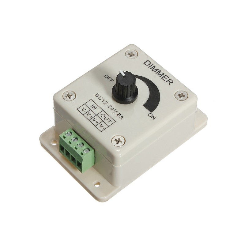 دیمر 8 آمپر 12-24 ولت DC دیمر 8 آمپر 12-24 ولت DC