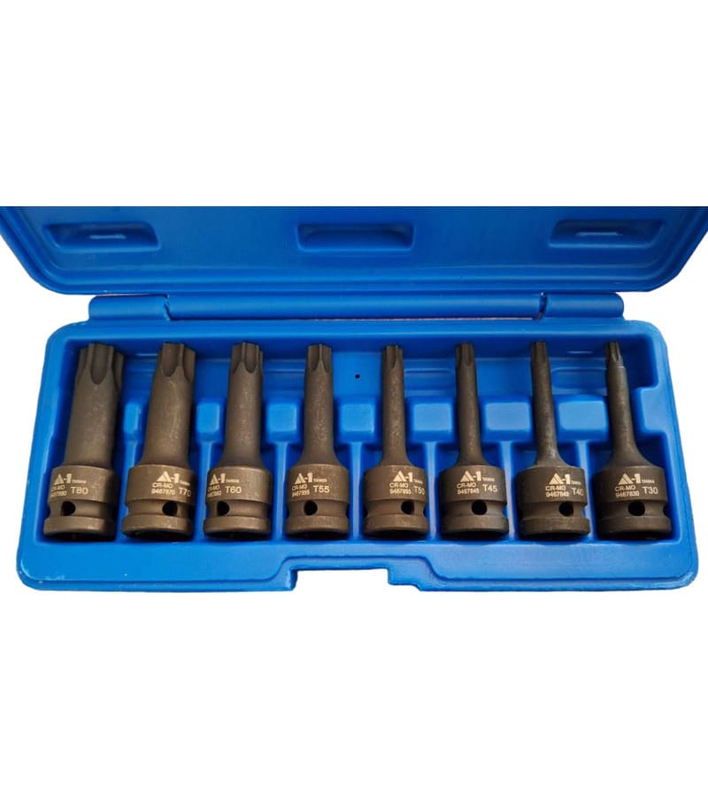 جعبه آلن بکسی 8 عددی ستاره ای T درایو 1/2 فشارقوی ای وان A1 مدل A9088 تایوان جعبه آلن بکسی 8 عددی ستاره ای T درایو 1/2 فشارقوی ای وان A1 مدل A9088 تایوان