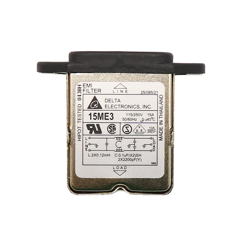 کانکتور AC نری روبردی با فیلتر EMI مدل 15ME3
