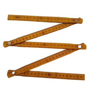 خط کش چوبی تاشو عصایی ALP یک متری ( گازوئیل سنج باک )