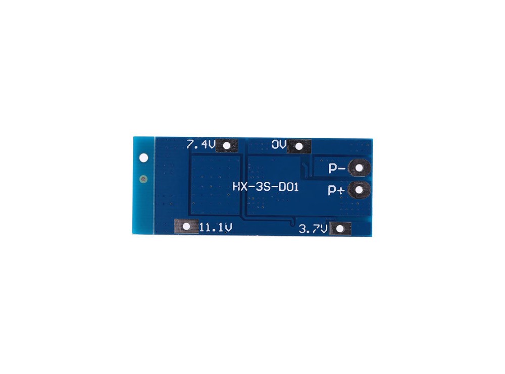 ماژول شارژ و دشارژ BMS باتری لیتیومی 3 سل 10 آمپر مدلD01