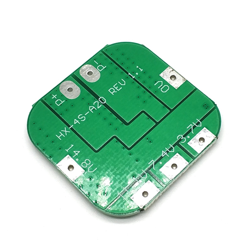 ماژول شارژ و دشارژ BMS باتری لیتیومی 4 سل 20 آمپر مدل HX-4S ماژول شارژ و دشارژ BMS باتری لیتیومی 4 سل 20 آمپر مدل HX-4S