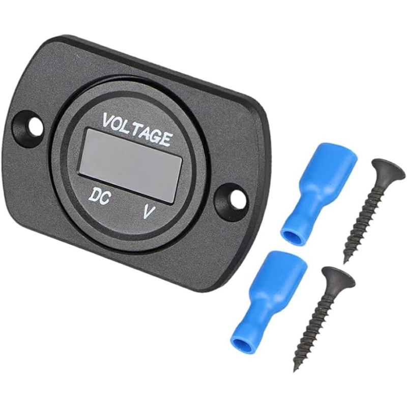 ولت متر خودرویی روپنلی DC پیچ خور قرمز ولت متر خودرویی روپنلی DC پیچ خور قرمز